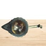 Traditional Brass Diya with Handle